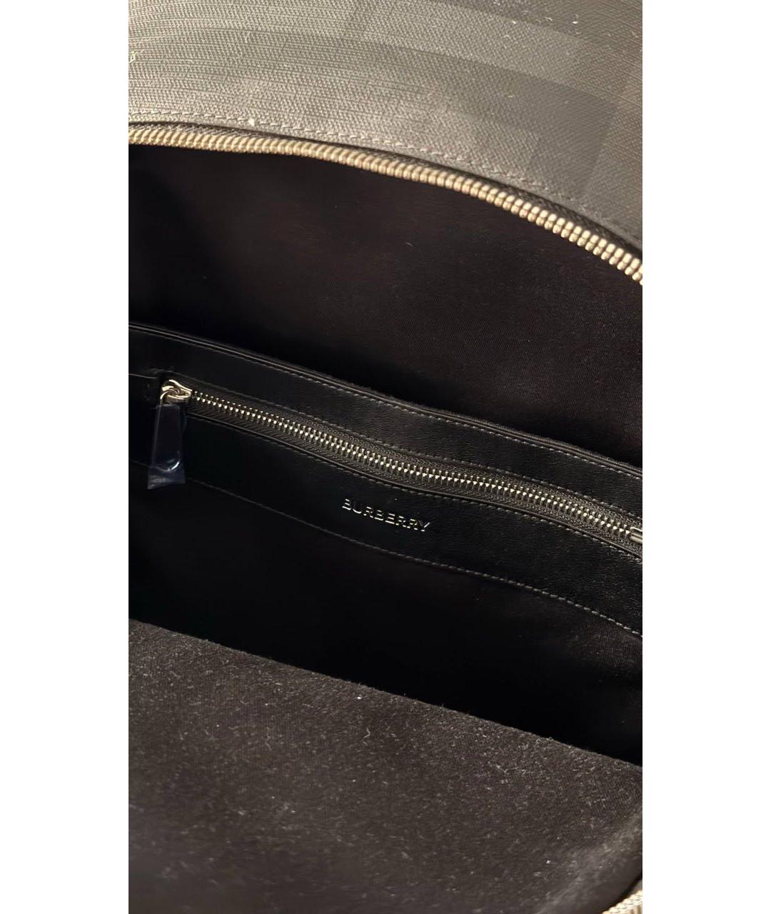 BURBERRY Черный рюкзак, фото 4