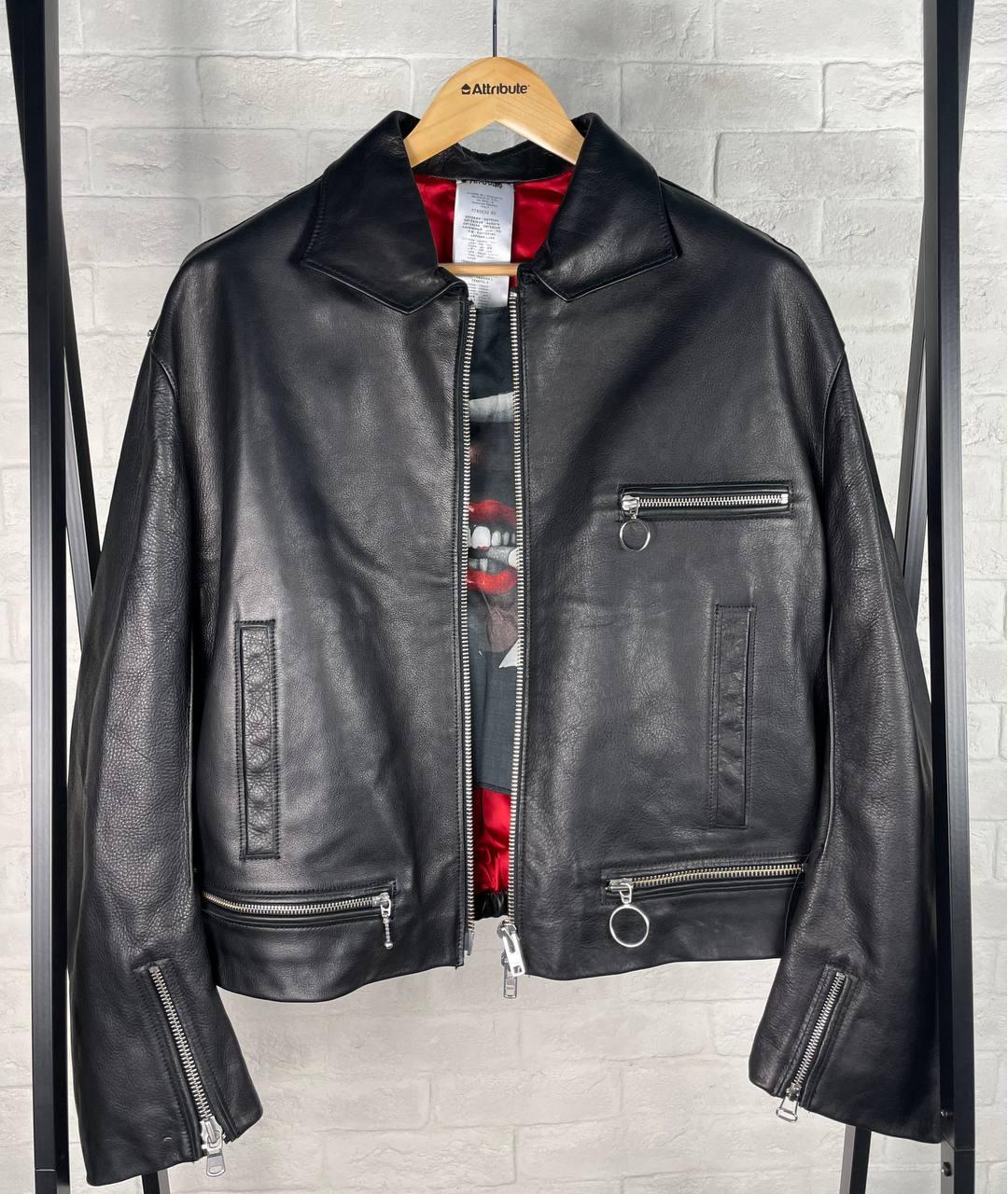 MAGLIANO Черная кожаная куртка, фото 10