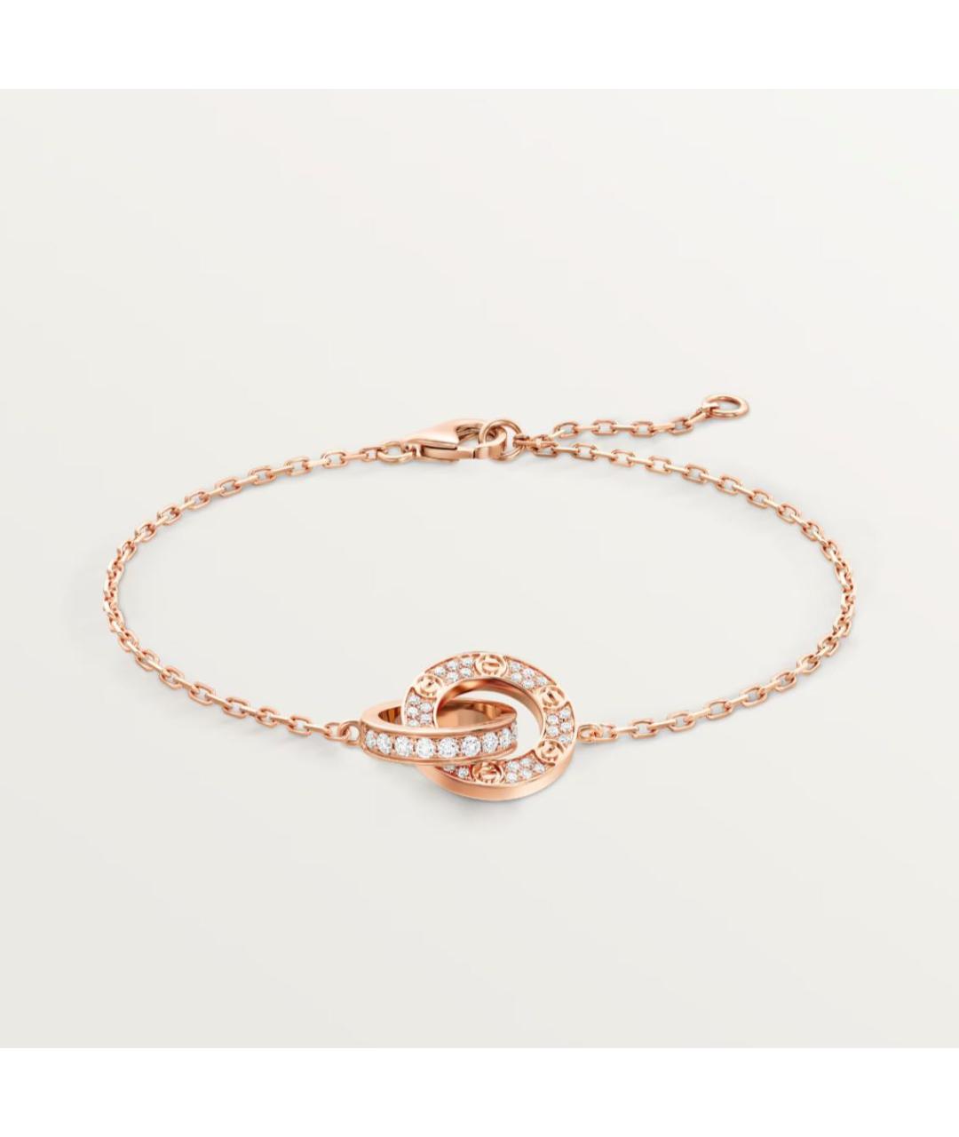 CARTIER Желтый браслет из розового золота, фото 7