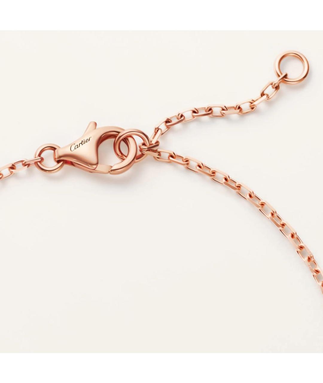 CARTIER Желтый браслет из розового золота, фото 4