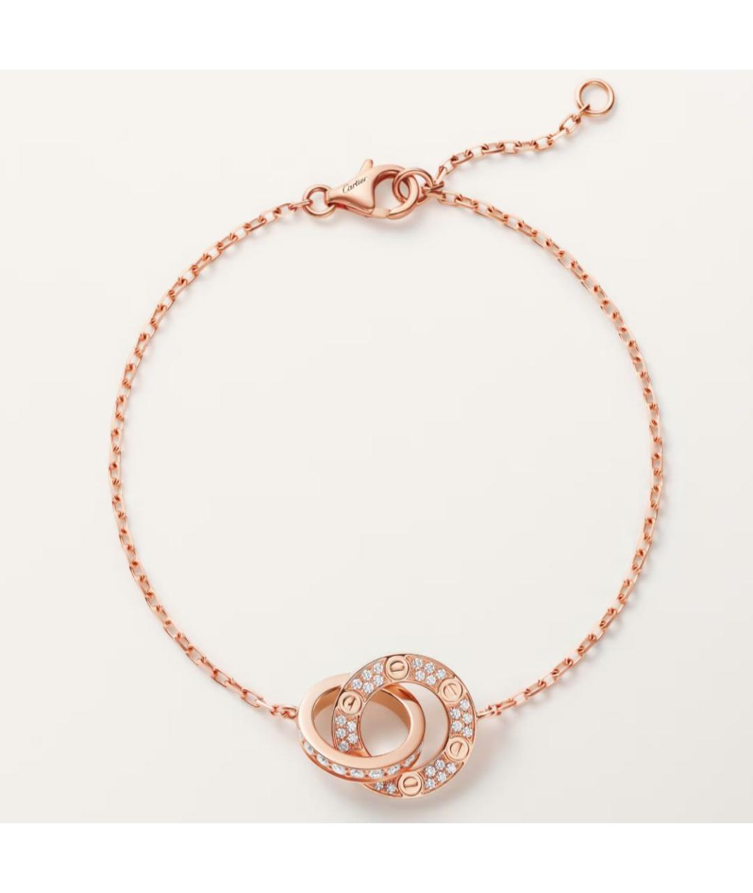 CARTIER Желтый браслет из розового золота, фото 5