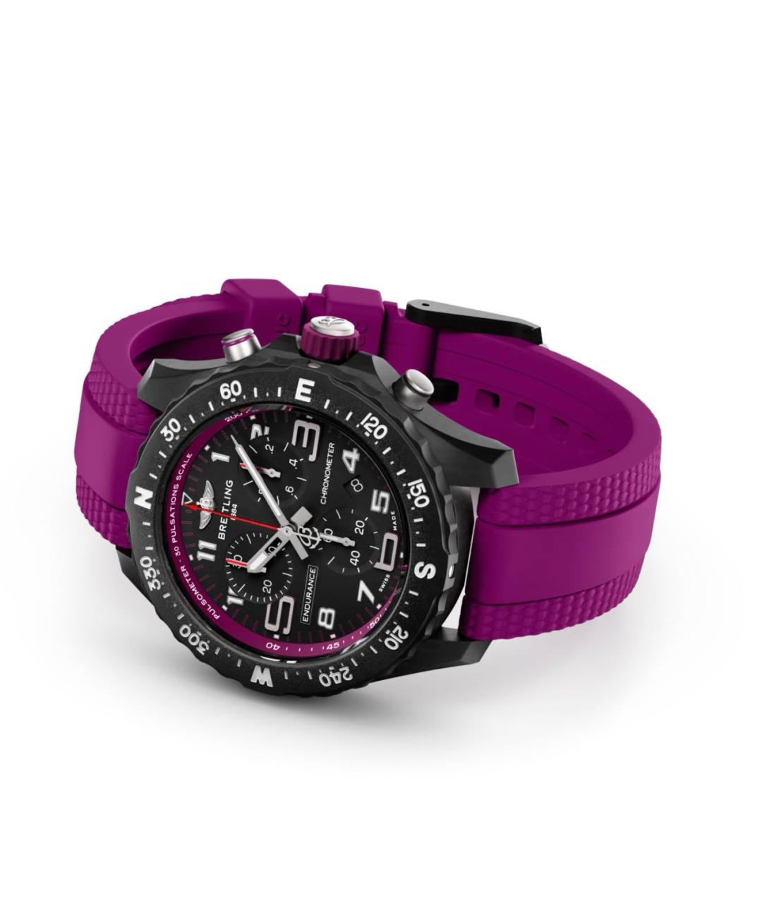 BREITLING Розовые часы, фото 3