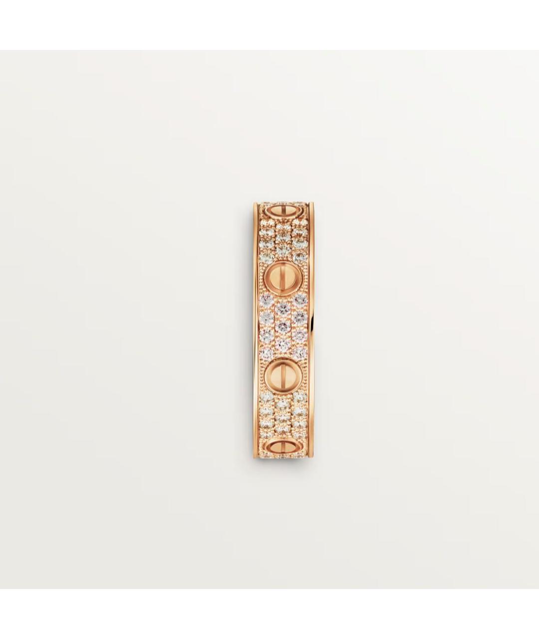 CARTIER Желтое кольцо из розового золота, фото 6