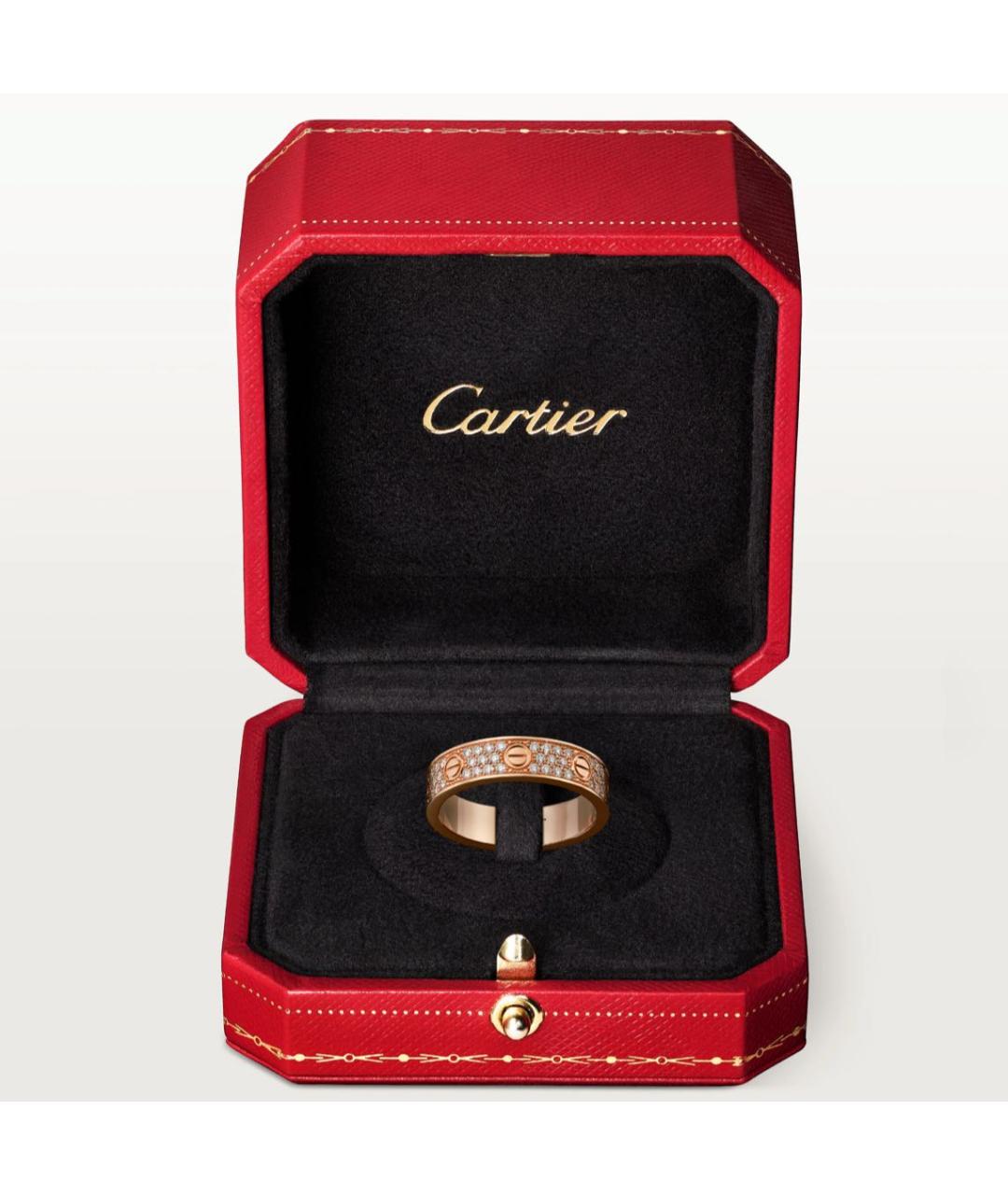 CARTIER Желтое кольцо из розового золота, фото 7