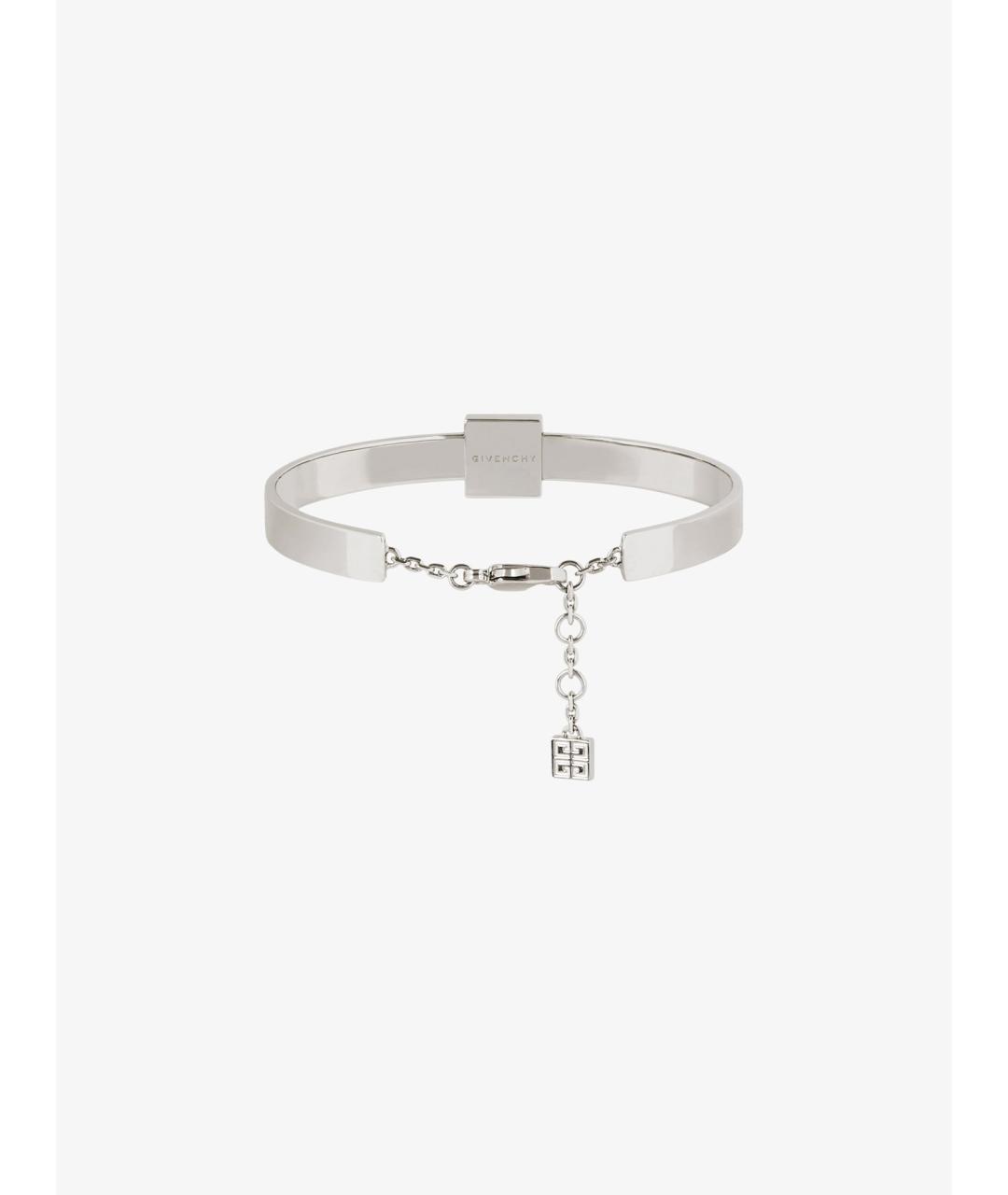 GIVENCHY Серебрянный металлический браслет, фото 3