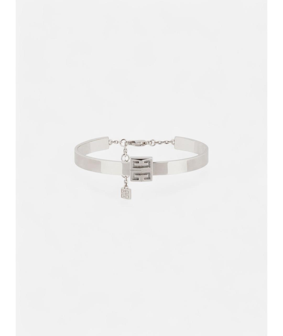 GIVENCHY Серебрянный металлический браслет, фото 4