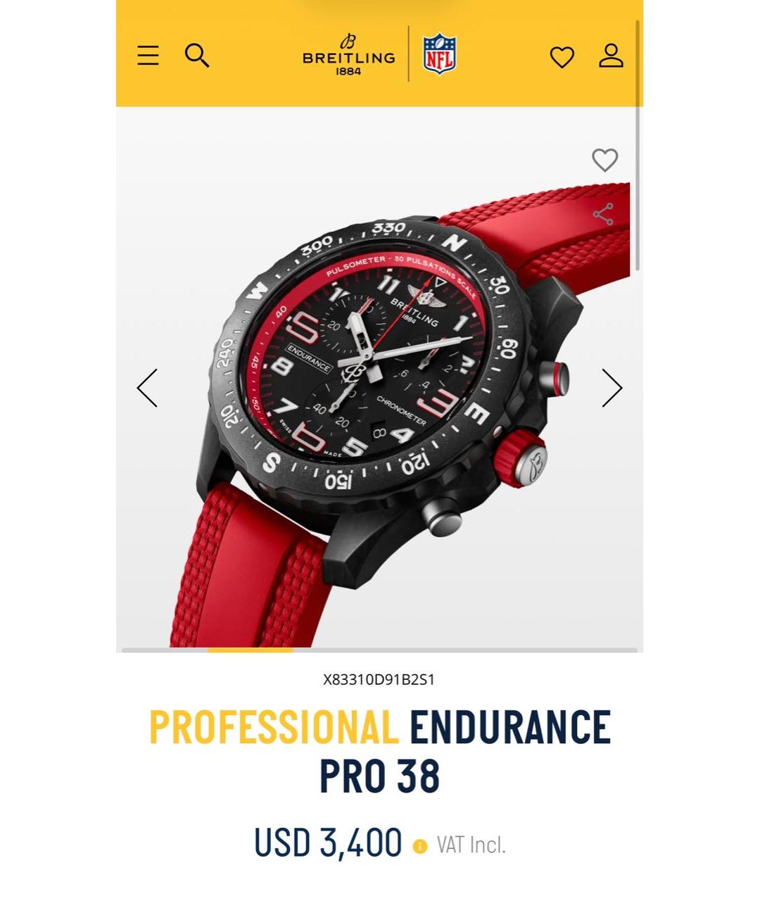 BREITLING Черные часы, фото 2