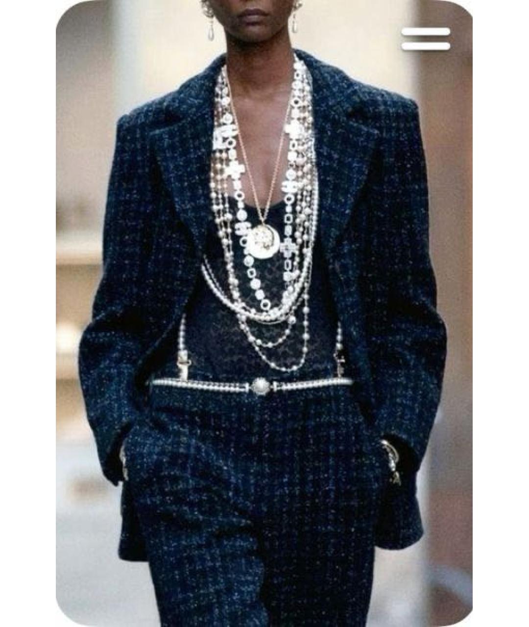 CHANEL Белый кожаный ремень, фото 7