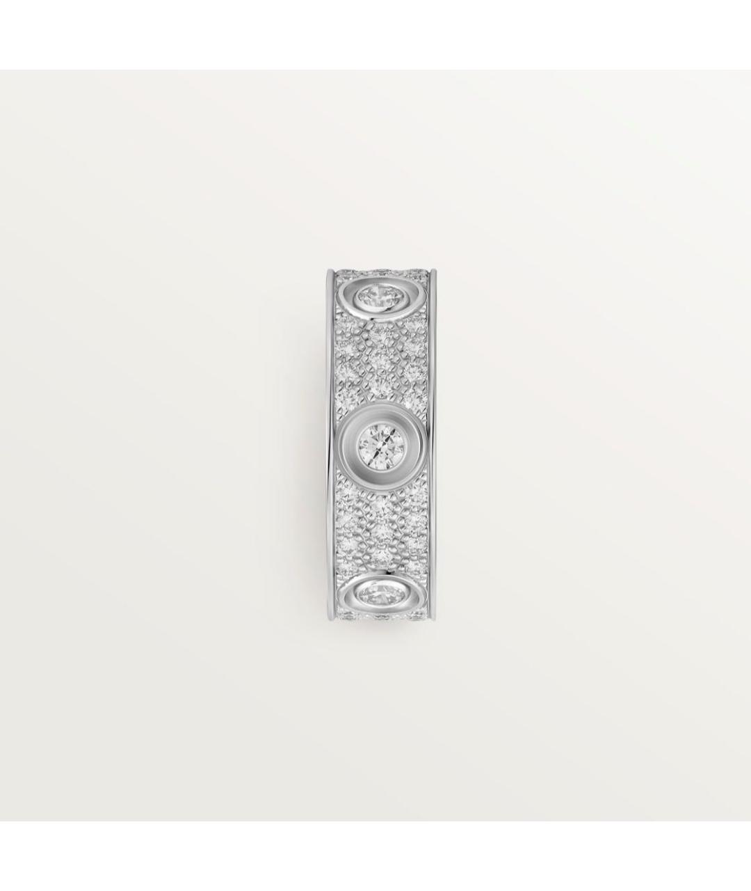 CARTIER Серебряное кольцо из белого золота, фото 4