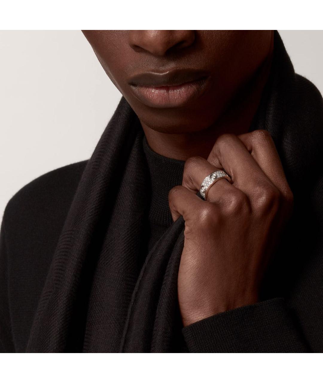 CARTIER Серебряное кольцо из белого золота, фото 2