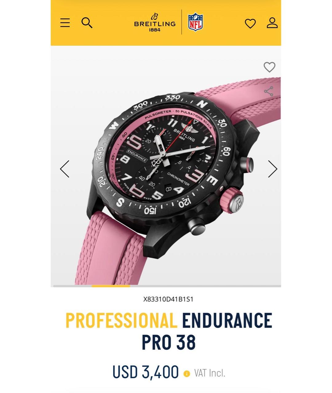 BREITLING Черные часы, фото 2