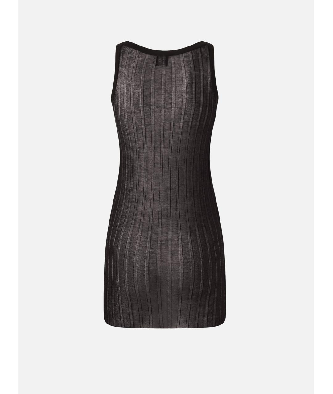 PINKO Черная хлопковая майка, фото 6