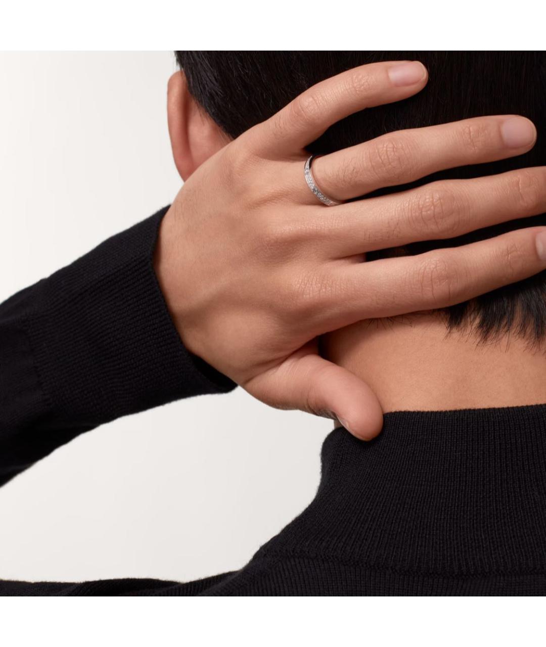 CARTIER Серебряное кольцо из белого золота, фото 2