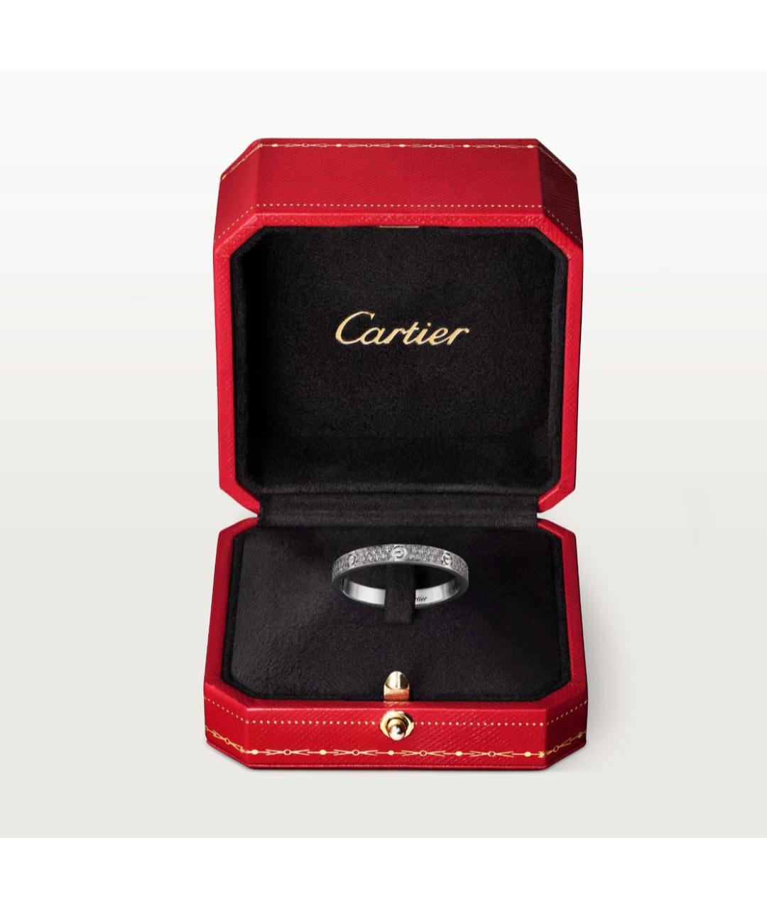 CARTIER Серебряное кольцо из белого золота, фото 6