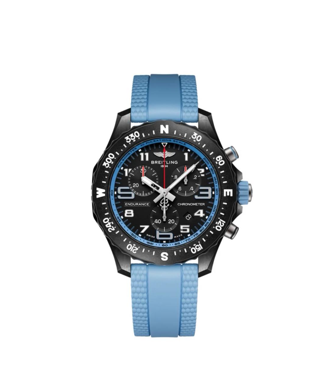 BREITLING Голубые часы, фото 1