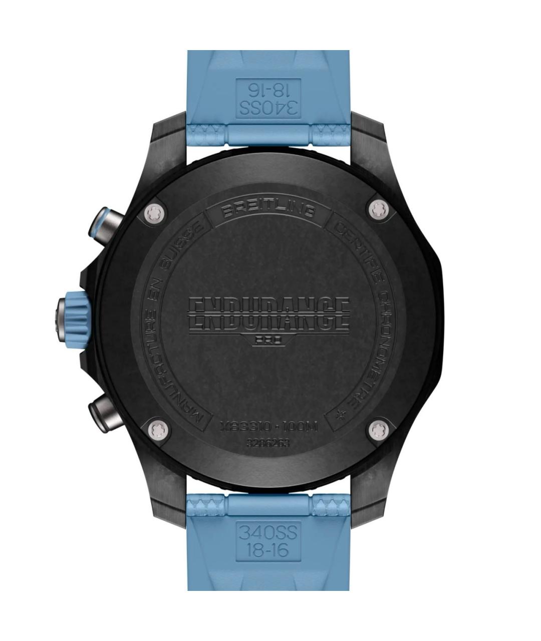 BREITLING Голубые часы, фото 4