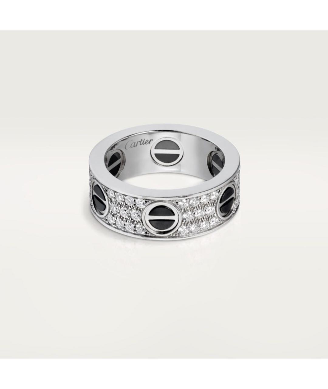CARTIER Серебряное кольцо из белого золота, фото 6