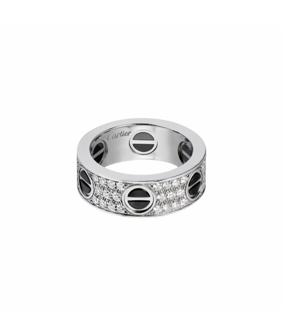 CARTIER Серебряное кольцо из белого золота, фото 1
