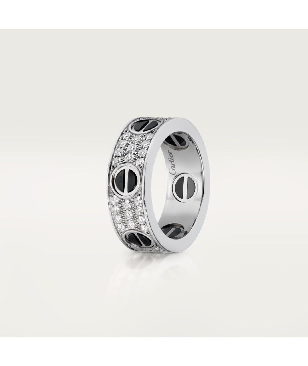 CARTIER Серебряное кольцо из белого золота, фото 4