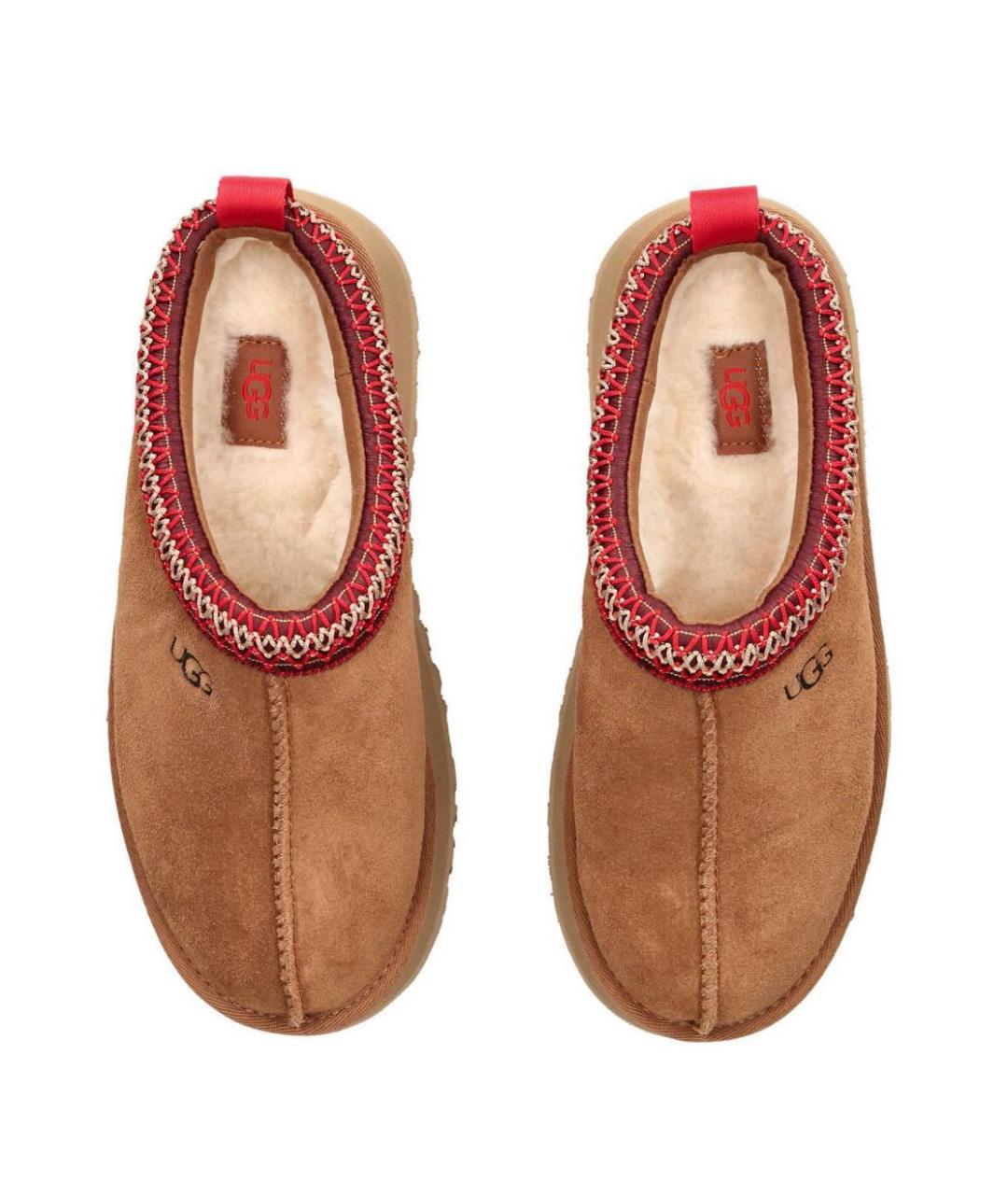 UGG AUSTRALIA Коричневые замшевые сабо, фото 6