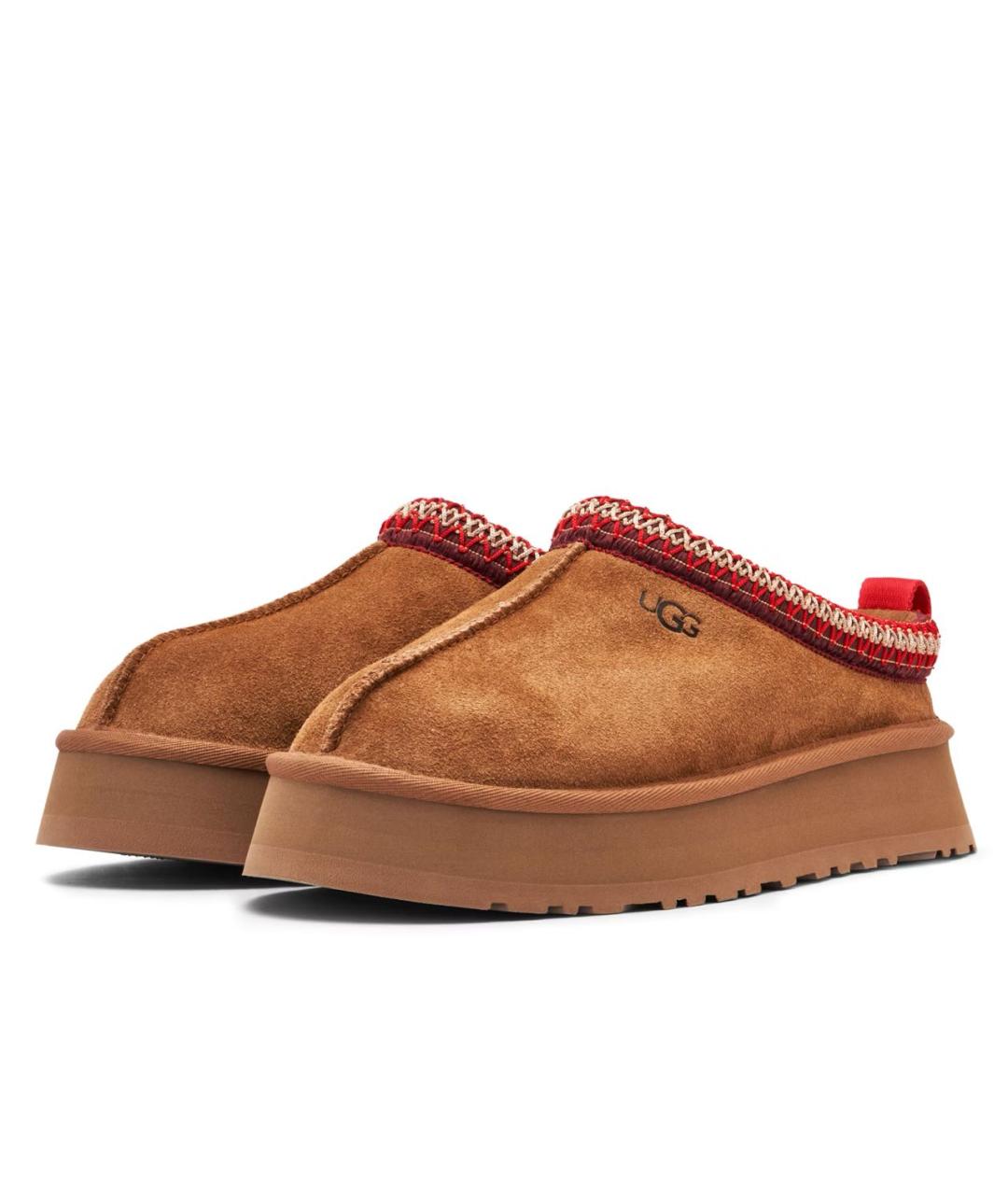 UGG AUSTRALIA Коричневые замшевые сабо, фото 7