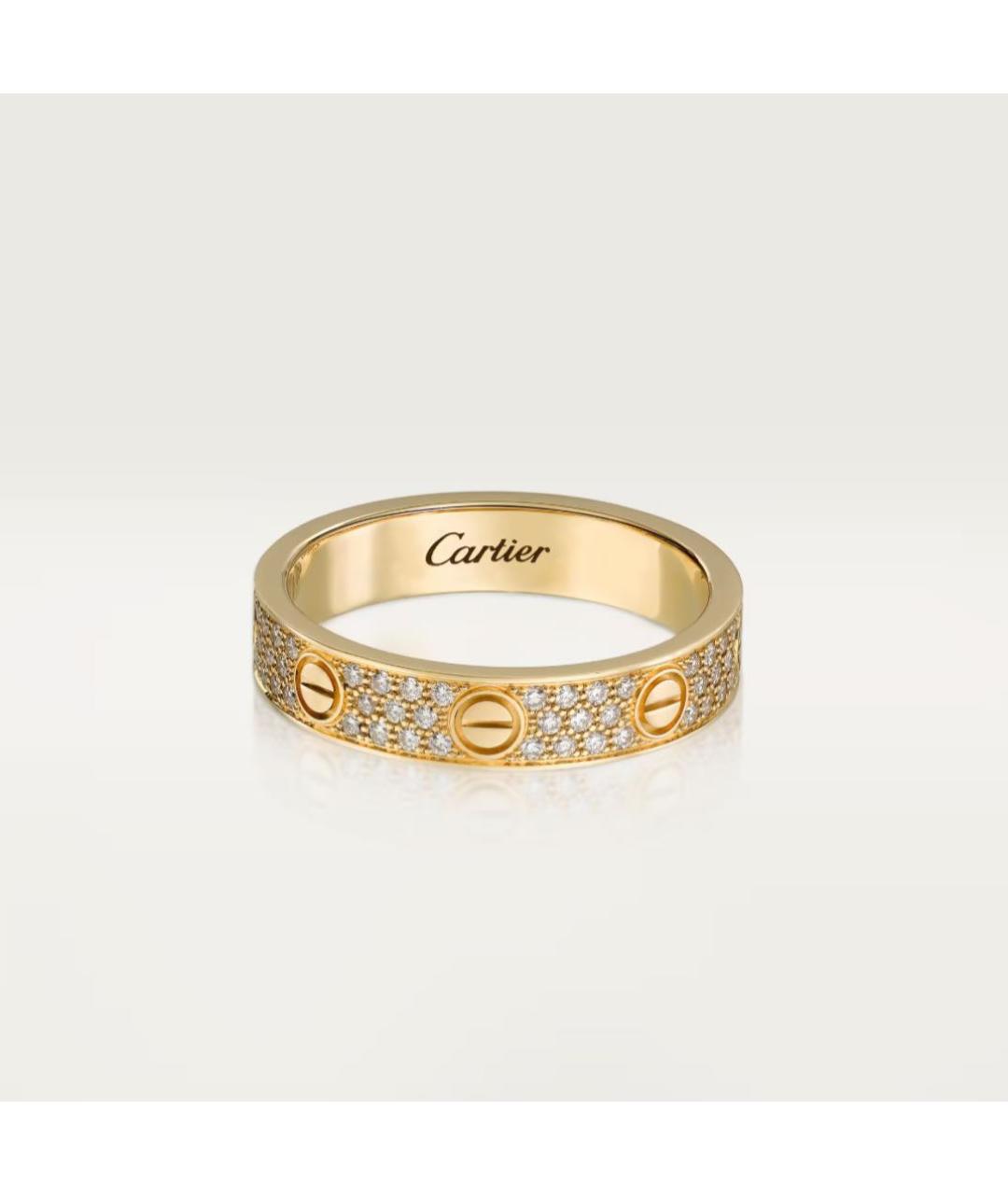 CARTIER Желтое кольцо из желтого золота, фото 6