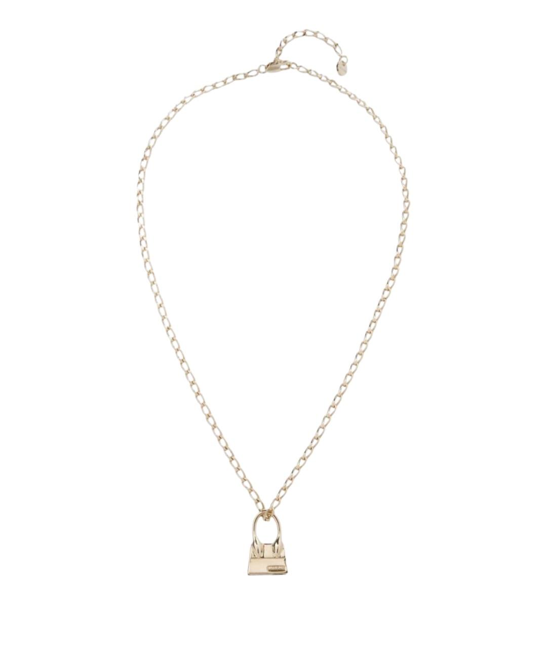 JACQUEMUS Золотая металлическая подвеска, фото 1