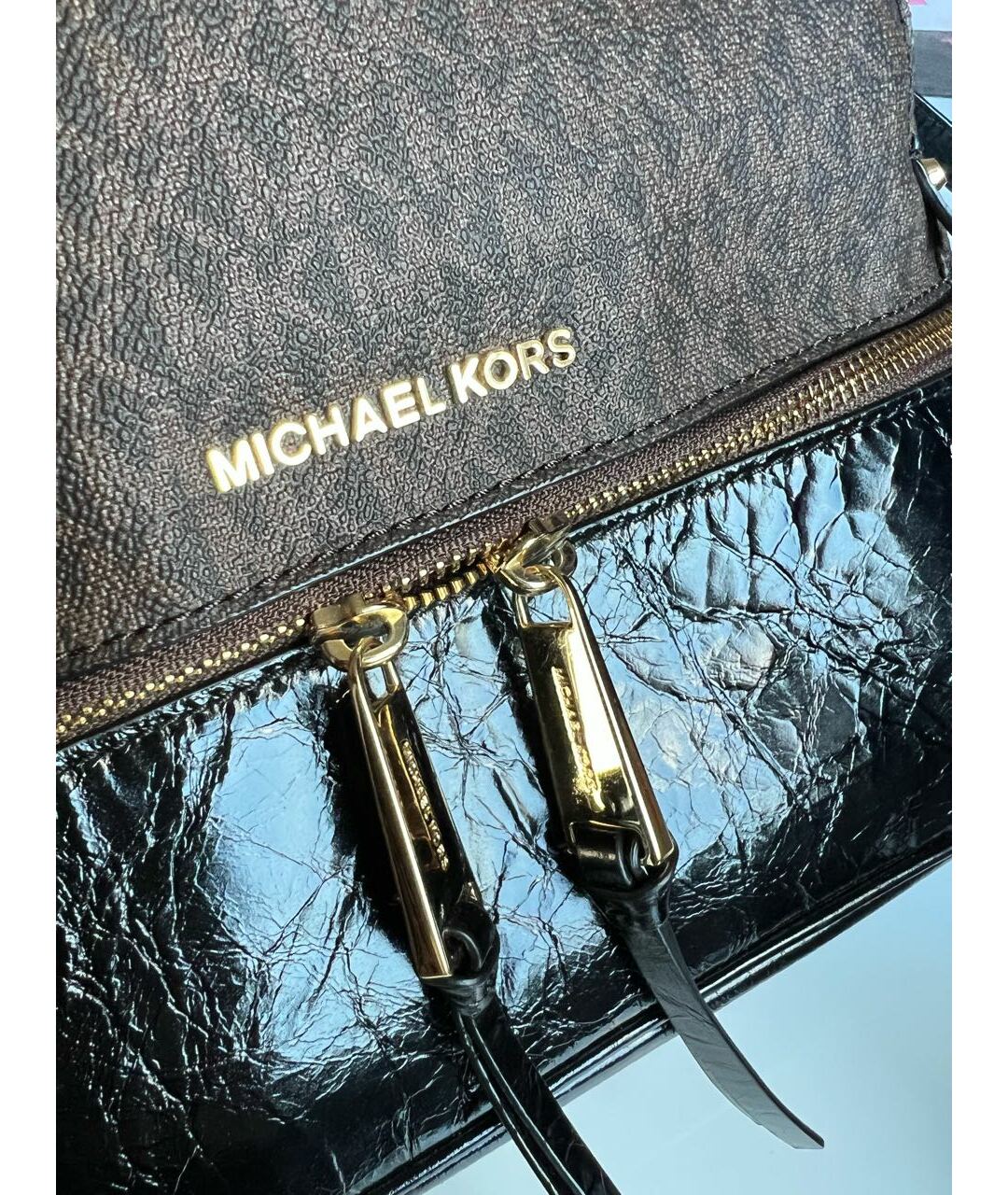 MICHAEL KORS Коричневый рюкзак, фото 5