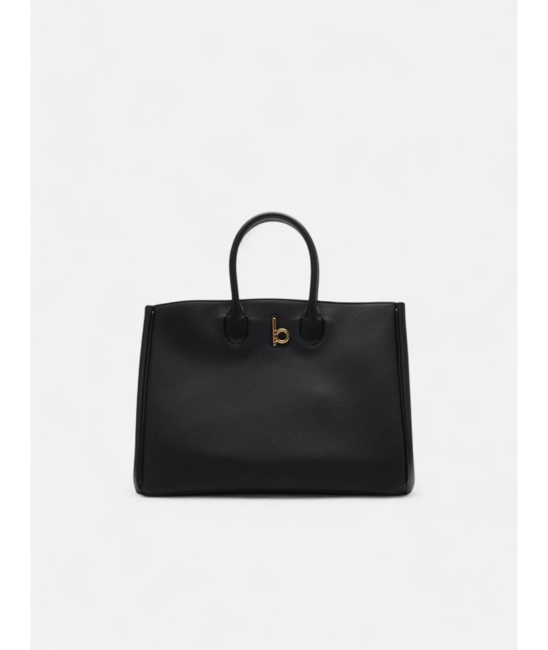 BURBERRY Черная сумка тоут, фото 5