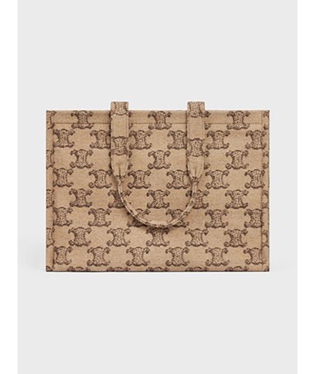 CELINE Коричневая сумка тоут, фото 3