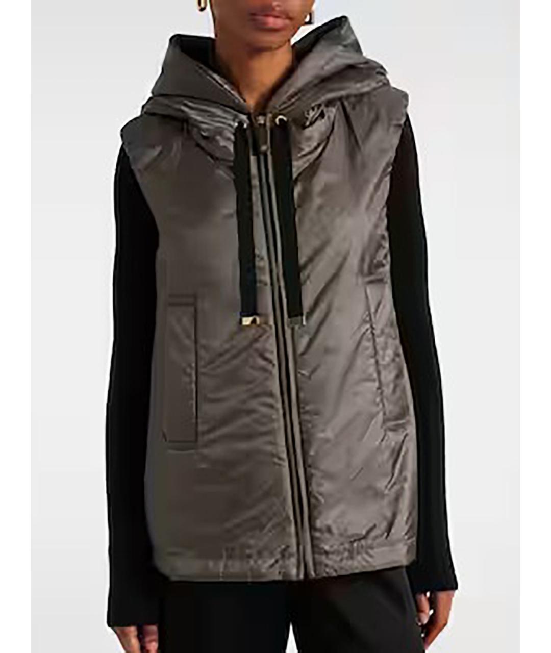 'S MAX MARA Полиэстеровый жилет, фото 4