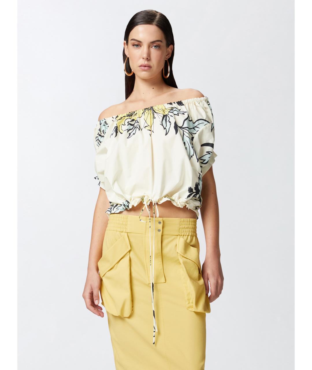 PINKO Мульти хлопковая блузы, фото 3