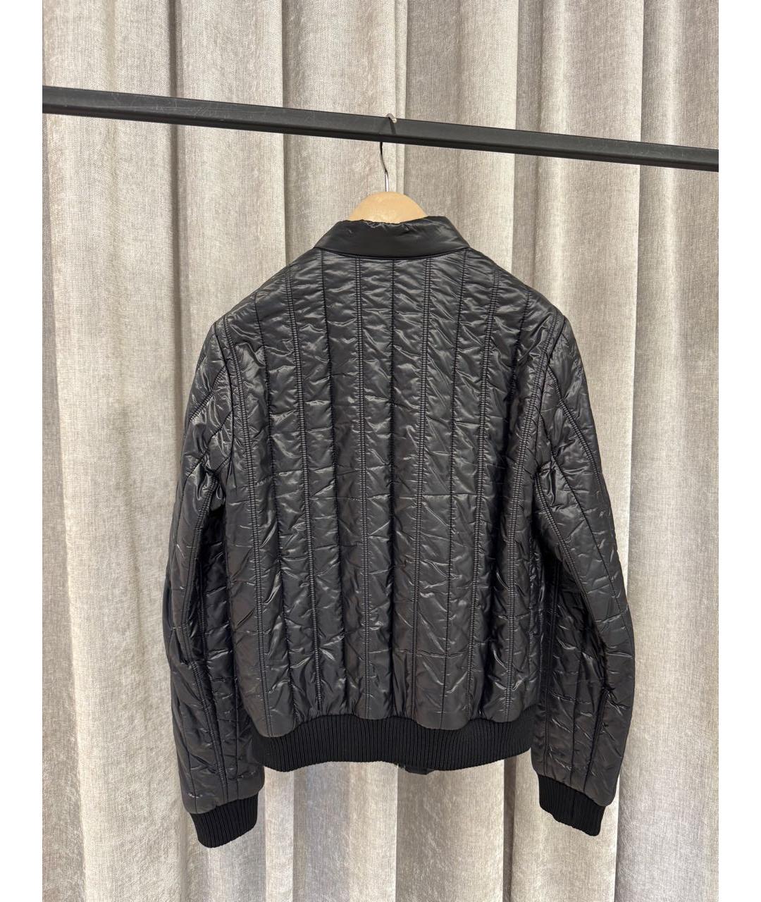 CHANEL Черная полиамидовая куртка, фото 2