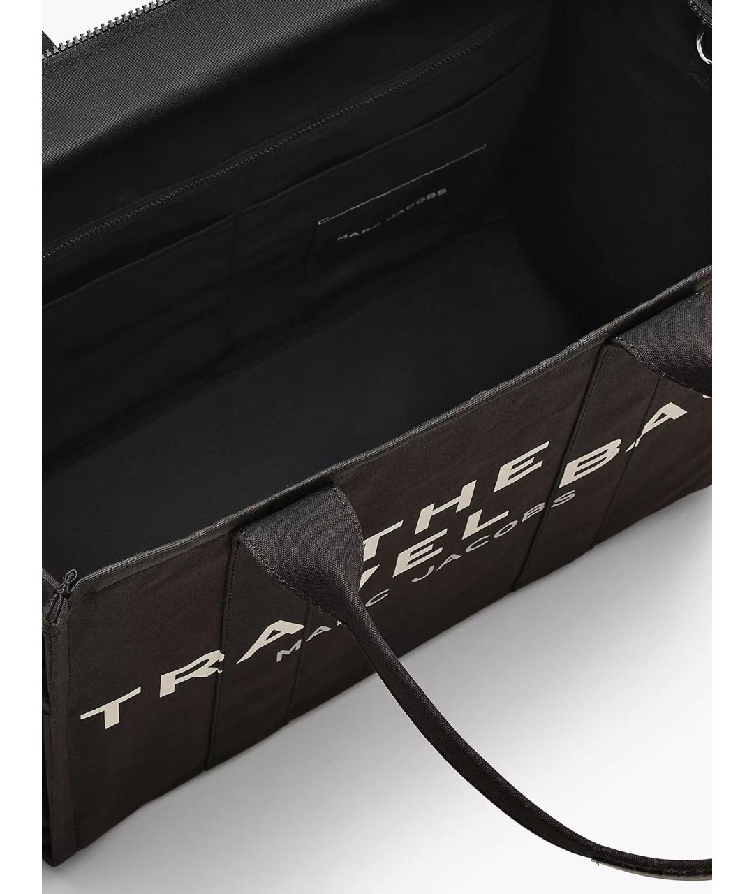 MARC JACOBS Черная тканевая сумка тоут, фото 6