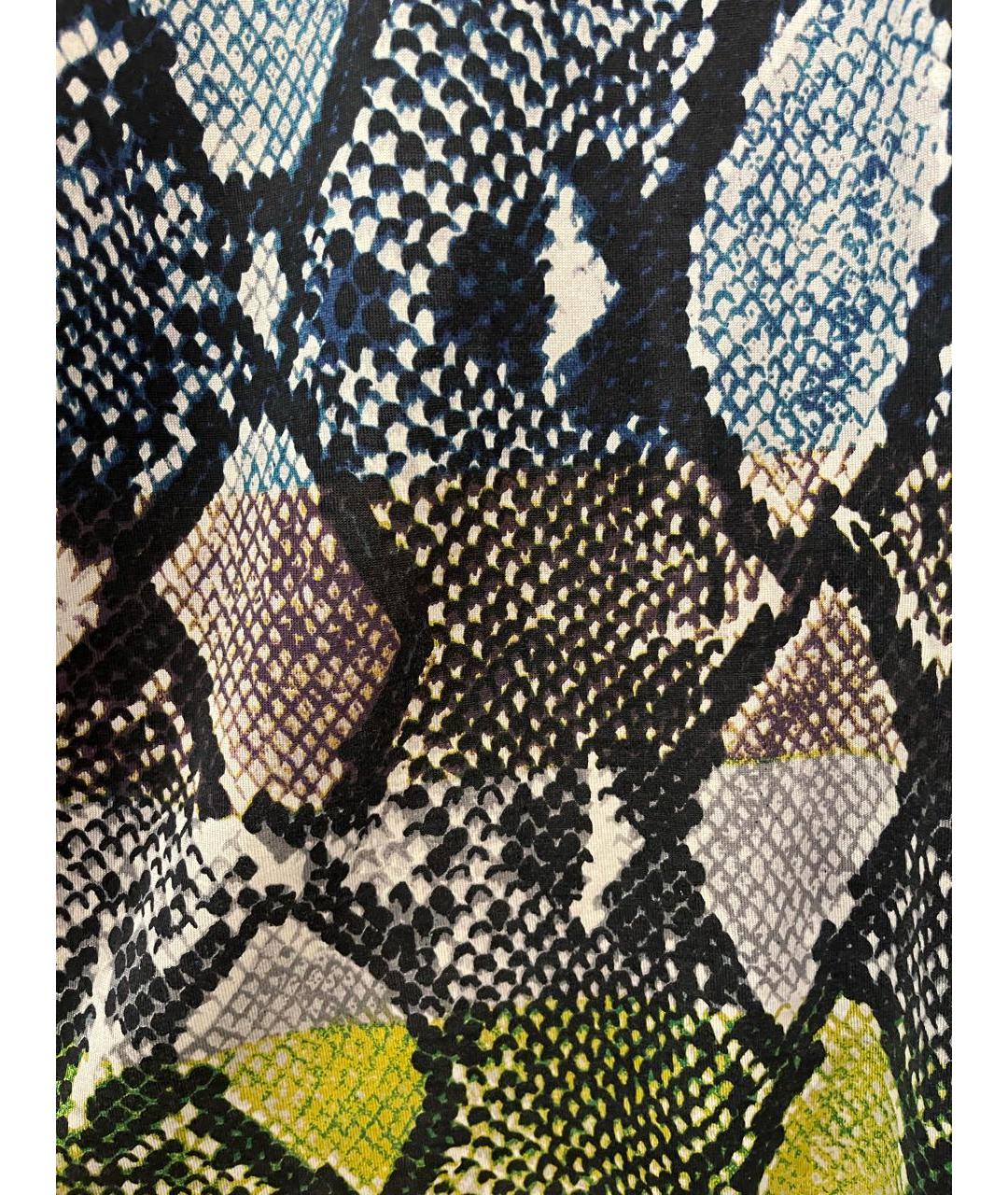 DIANE VON FURSTENBERG Мульти шелковое платье, фото 4