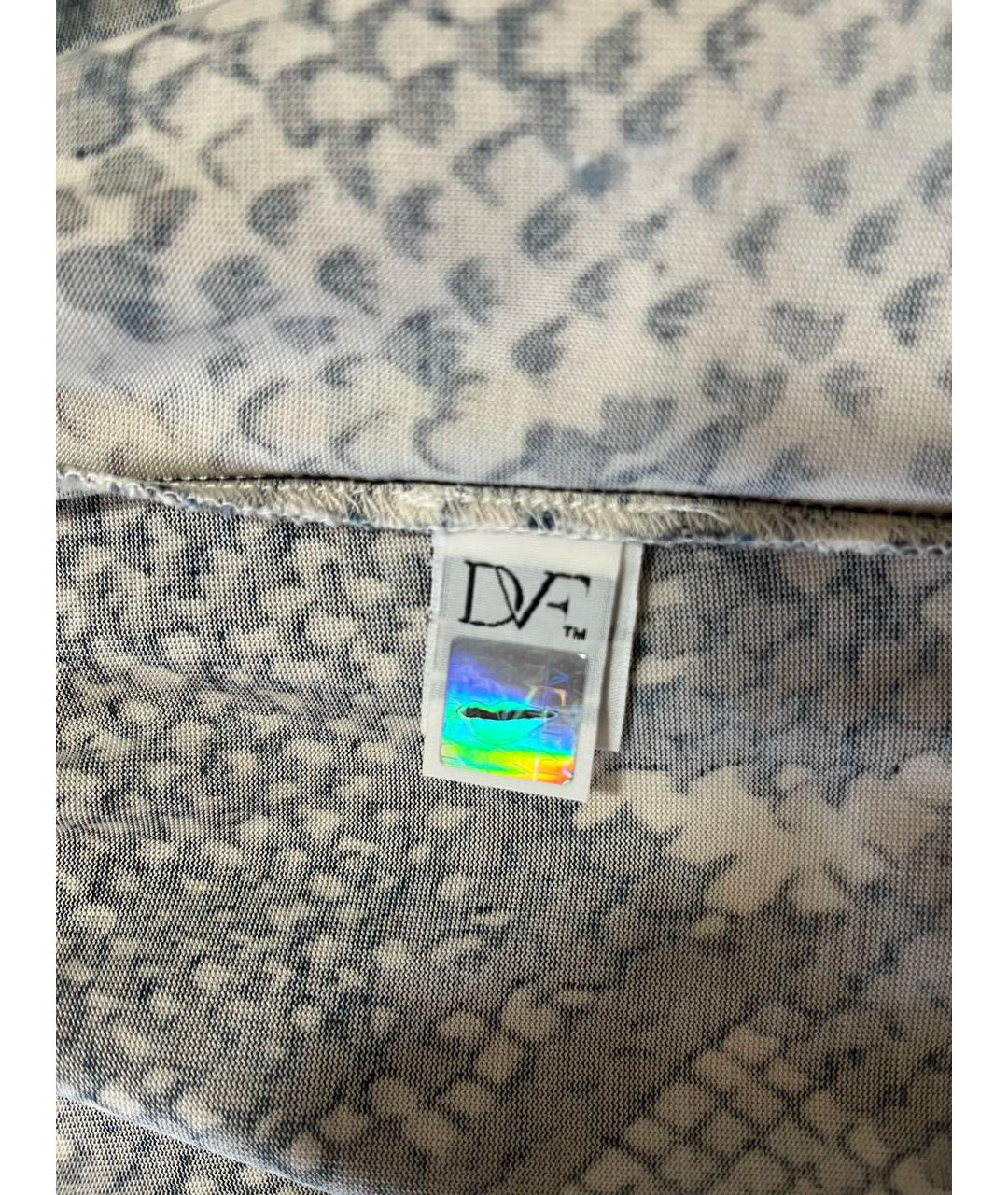 DIANE VON FURSTENBERG Мульти шелковое платье, фото 5