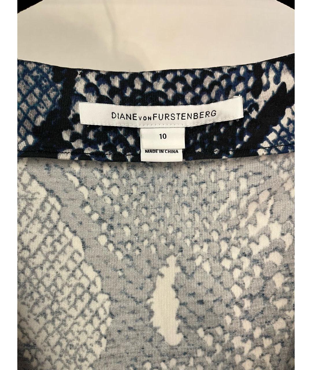 DIANE VON FURSTENBERG Мульти шелковое платье, фото 3