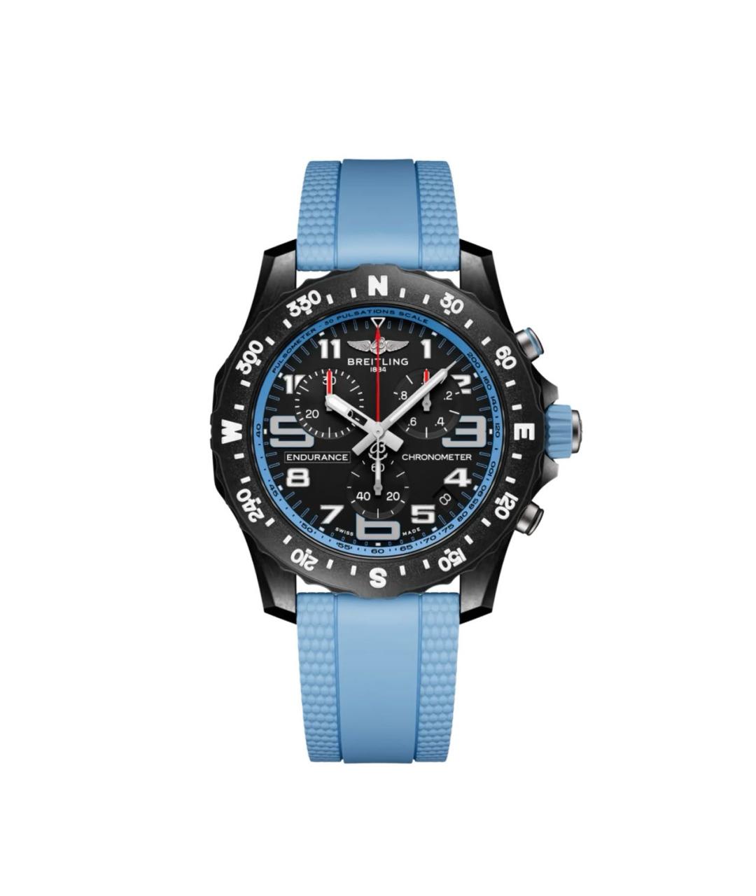 BREITLING Голубые часы, фото 1