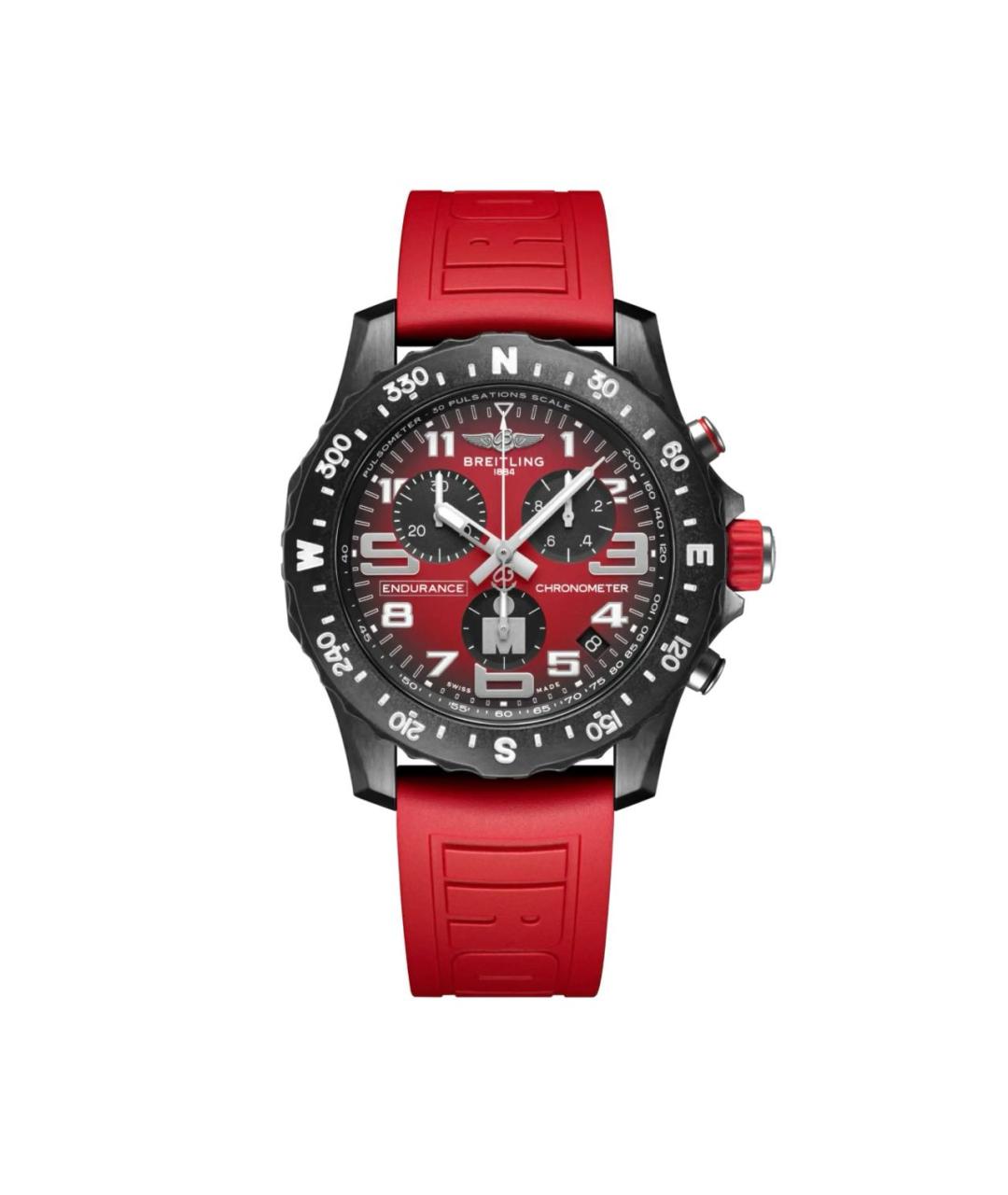 BREITLING Красные часы, фото 1