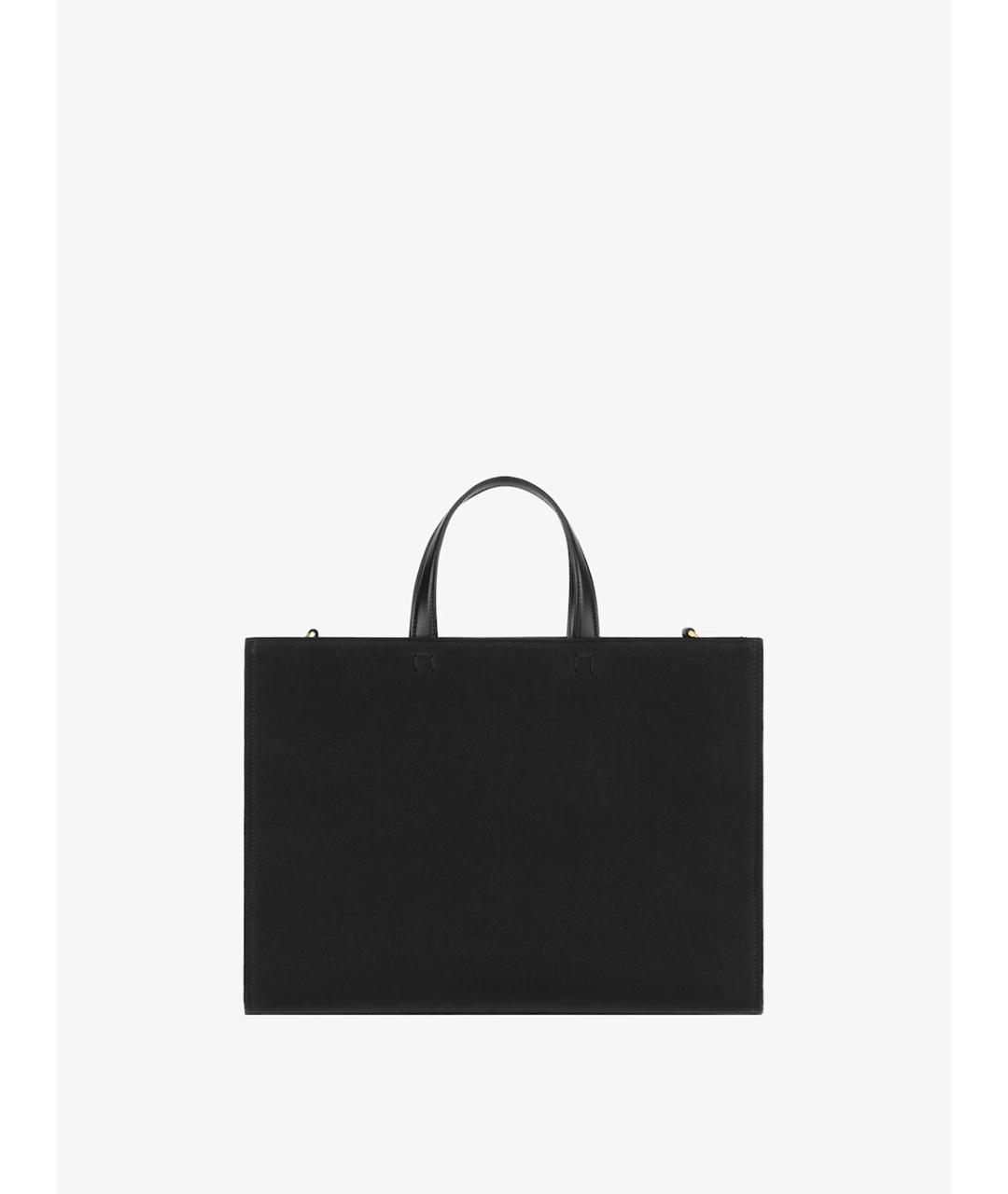 GIVENCHY Черная тканевая сумка тоут, фото 4