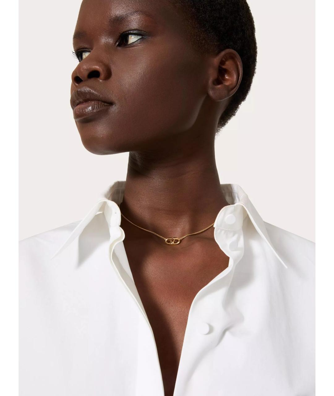 VALENTINO Золотая металлическая подвеска, фото 3