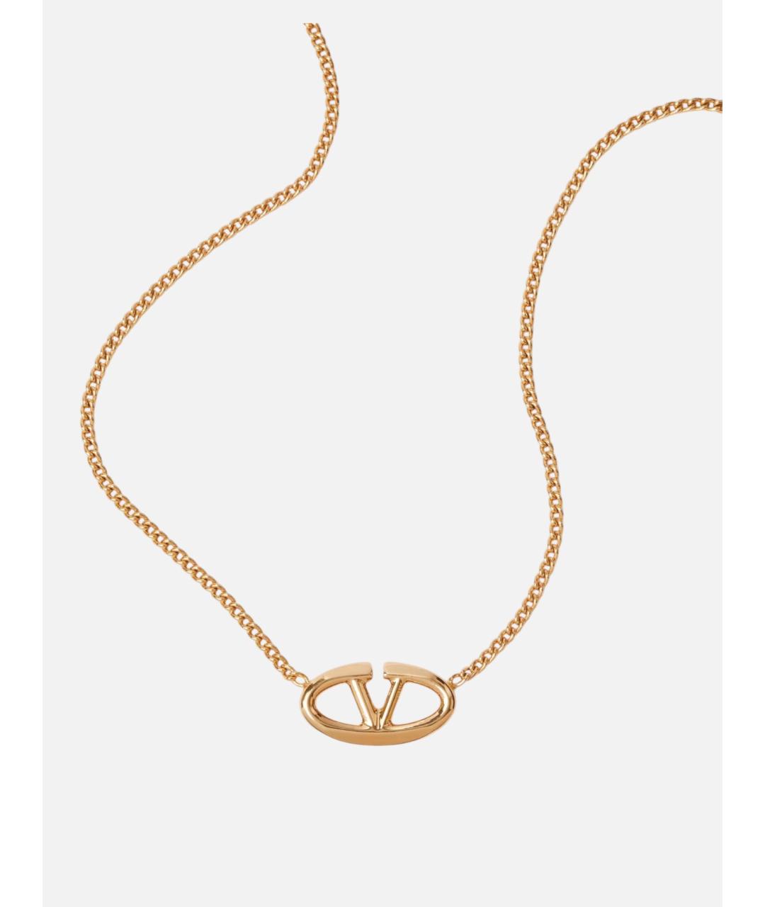 VALENTINO Золотая металлическая подвеска, фото 2