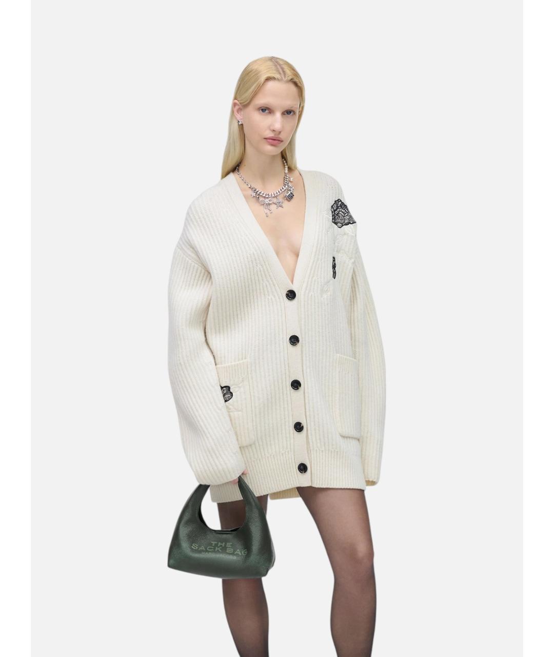 MARC JACOBS Зеленая кожаная сумка через плечо, фото 2