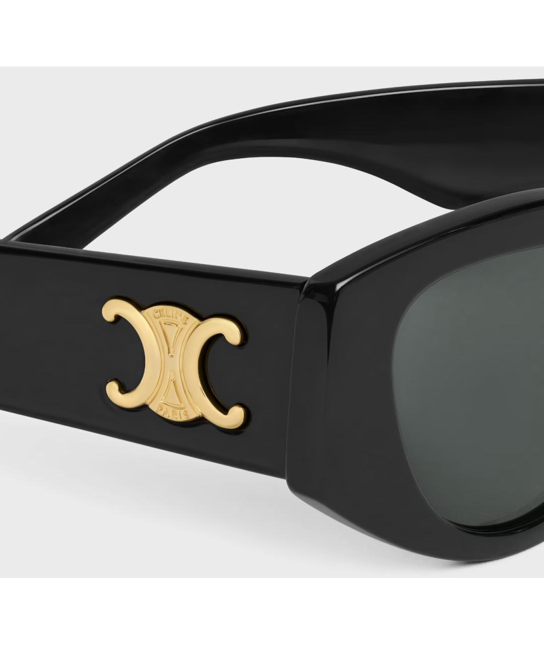CELINE Черные солнцезащитные очки, фото 3