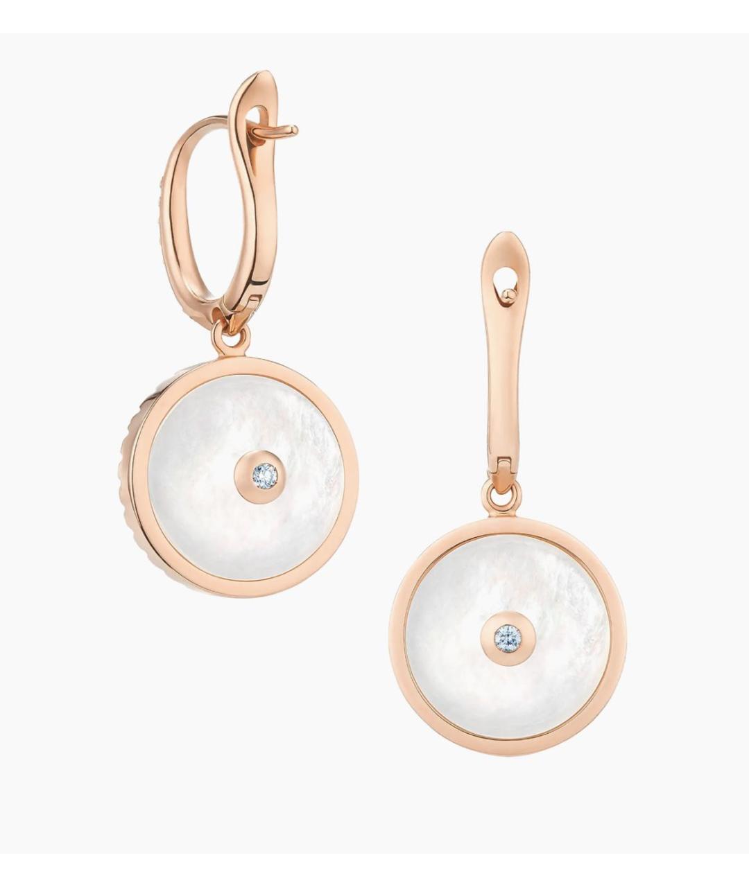 DE BEERS Золотые серьги из розового золота, фото 7