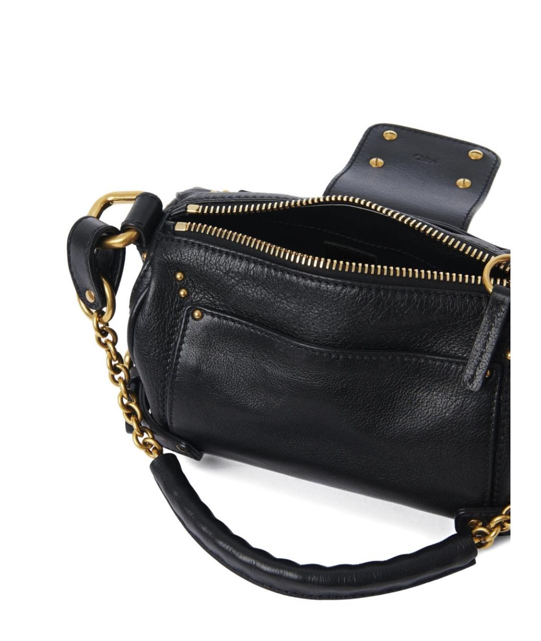 CHLOE Черная сумка через плечо, фото 4