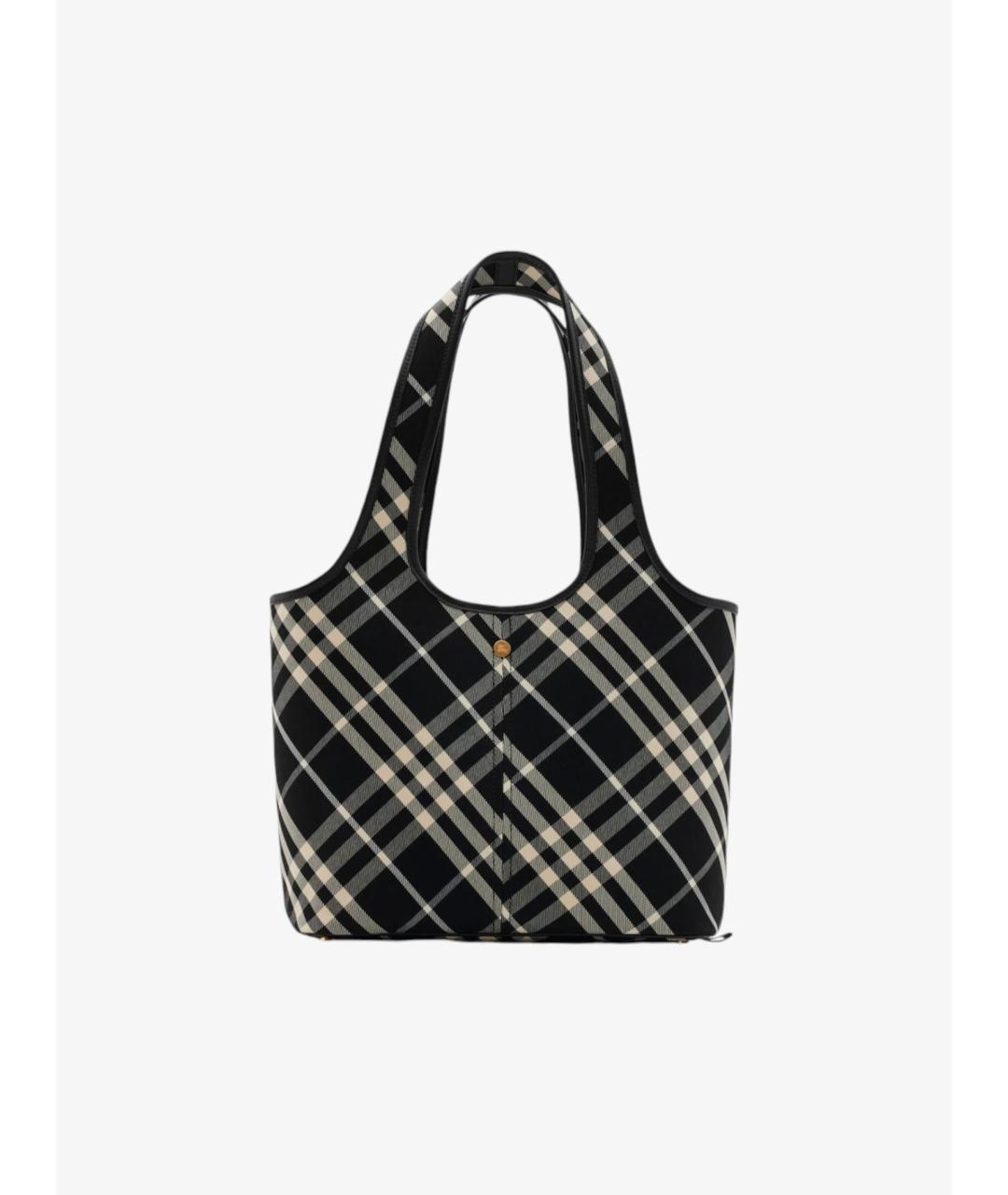 BURBERRY Мульти тканевая сумка тоут, фото 4