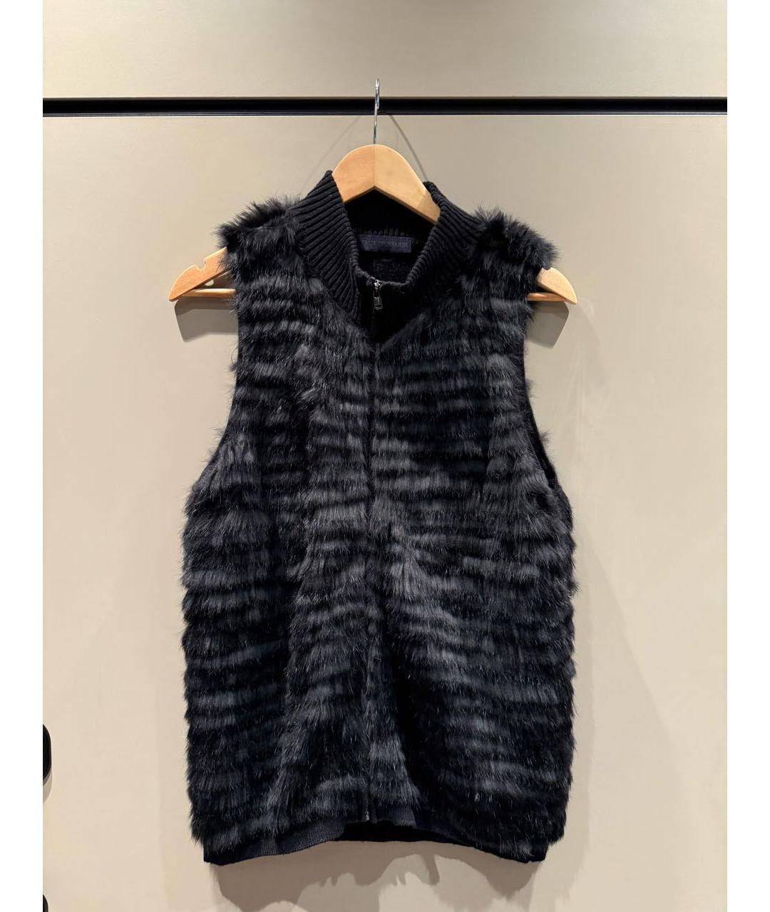 TRUSSARDI Черный жилет, фото 7