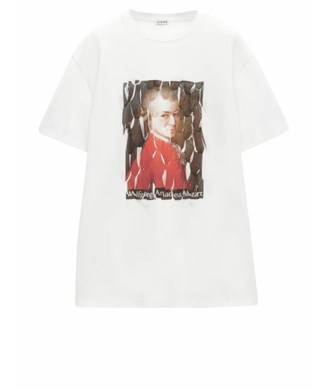 LOEWE Черная хлопковая футболка, фото 1