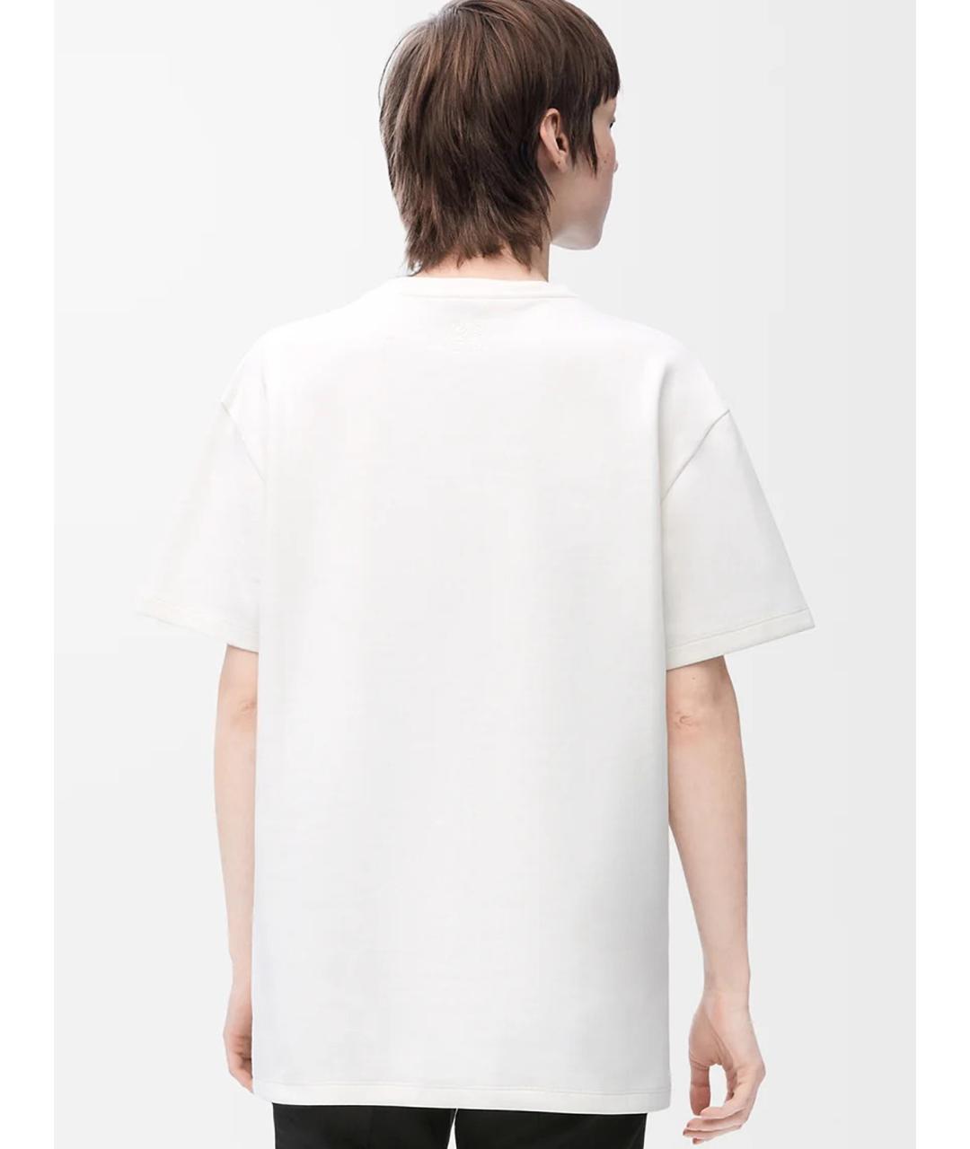 LOEWE Черная хлопковая футболка, фото 3